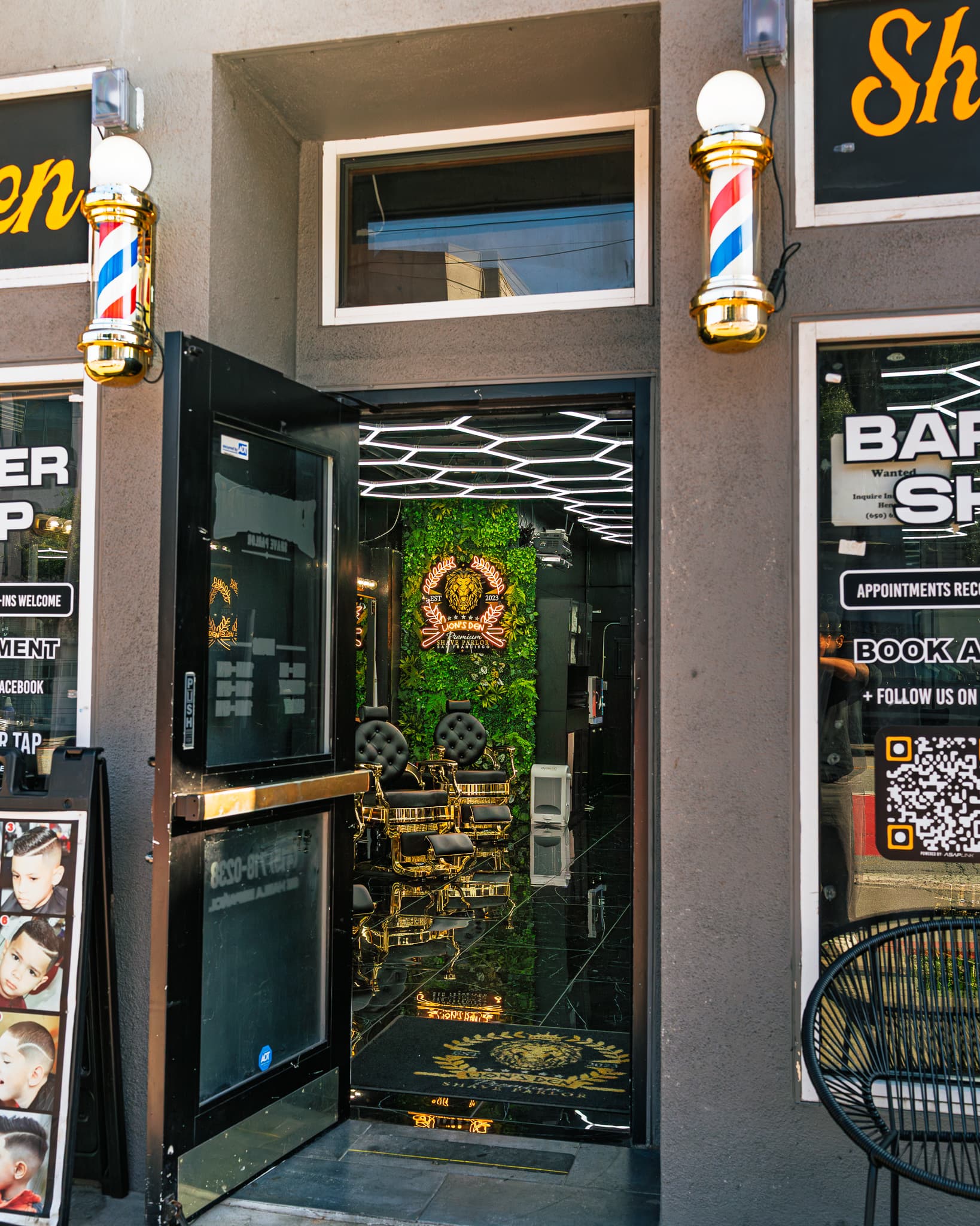 Lion's Den Shave Parlor, San Francisco
